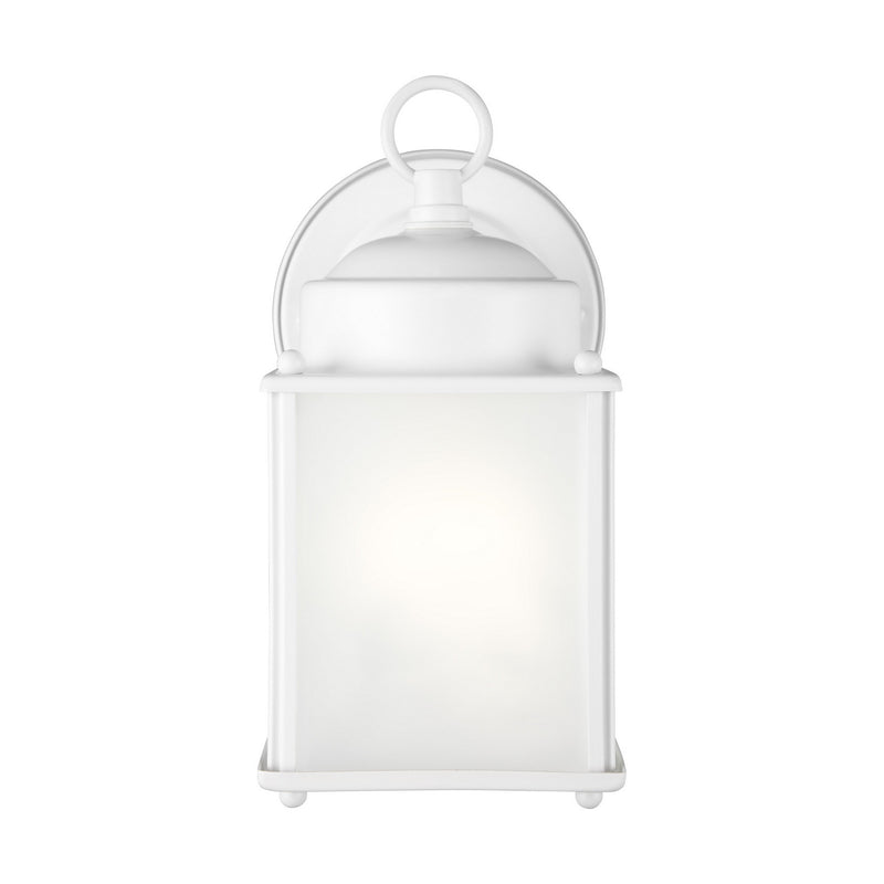 Generation Lighting - 8592001EN3-15 - One Light Outdoor Wall Lantern - New Castle - White
