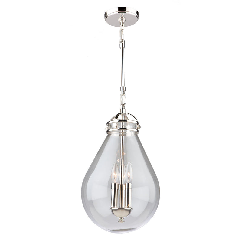 Artcraft Canada - AC11282PN - Three Light Pendant - Alexandria - Polished Nickel