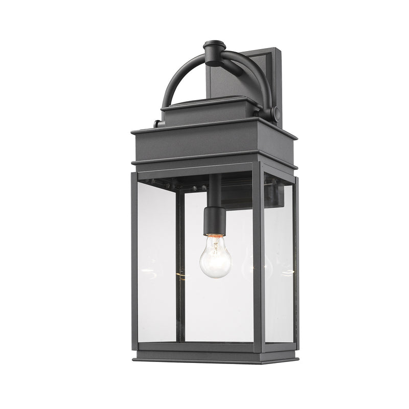 Artcraft Canada - AC8240BK - One Light Outdoor Wall Mount - Fulton - Black