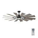 Visual Comfort Fan - 14PRR62AGPD - 62" Ceiling Fan - Prairie - Aged Pewter