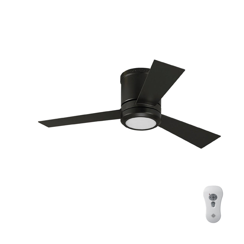 Generation Lighting - 3CLYR42OZD-V1 - 42" Ceiling Fan - Clarity - Oil Rubbed Bronze