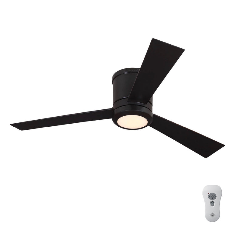 Generation Lighting - 3CLYR52OZD-V1 - 52" Ceiling Fan - Clarity - Oil Rubbed Bronze