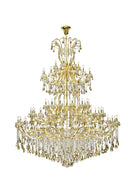 Elegant Lighting - 2803G120G-GT/RC - 84 Light Chandelier - Maria Theresa - Gold