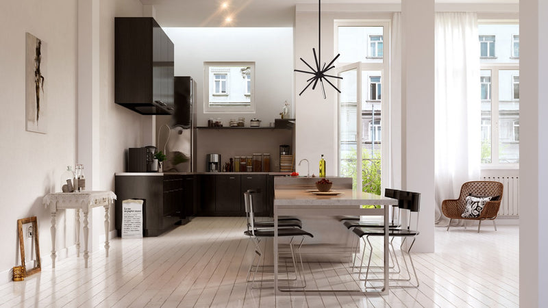 Kuzco Lighting - CH14220-BK - LED Chandelier - Sirius Minor - Black