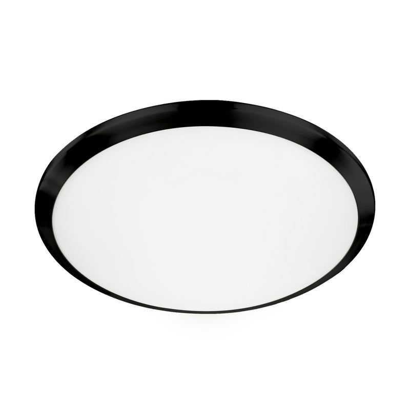 Kuzco Lighting - FM1515-BK - LED Flush Mount - Malta - Black