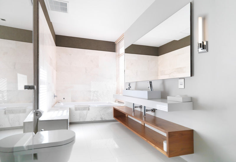 Kuzco Lighting - WS17014-CH - LED Wall Sconce - Rona - Chrome