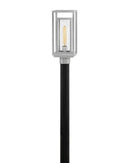 Hinkley - 1001SI - LED Post Top or Pier Mount Lantern - Republic - Satin Nickel