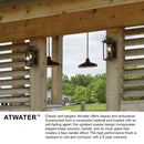 Hinkley - 1161BK - LED Post Top or Pier Mount Lantern - Atwater - Black