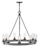 Hinkley - 29208DZ - LED Chandelier - Sawyer - Aged Zinc