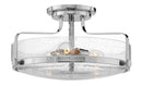 Hinkley - 3643CM-CS - LED Semi-Flush Mount - Harper - Chrome