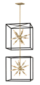 Hinkley - 46316BLK - LED Pendant - Aros - Black