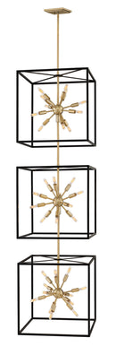 Hinkley - 46318BLK - LED Pendant - Aros - Black