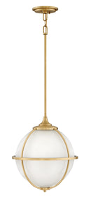 Hinkley - 4744SA - LED Pendant - Odeon - Satin Brass