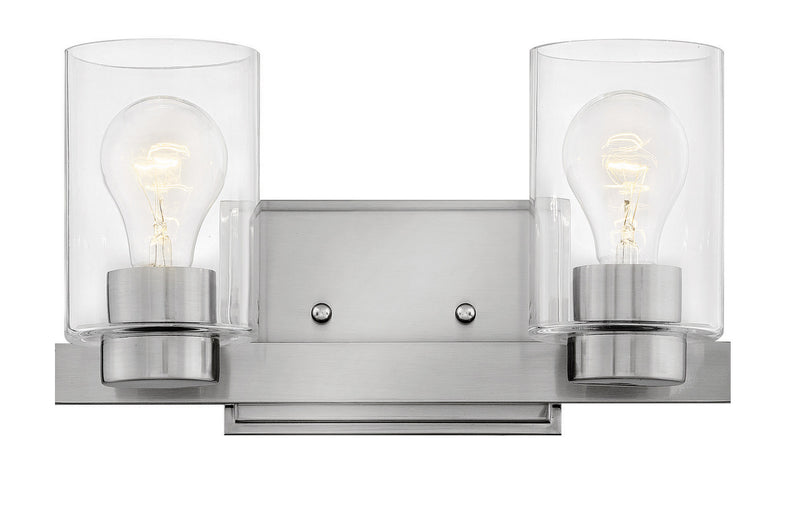 Hinkley - 5052BN-CL - LED Vanity - Miley - Brushed Nickel