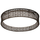 LAMPARA DE TECHO CON LUZ LED 30W  CCT 30K,40K, 60K ACABADO BLACK / RATAN ACRILICO.