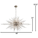 Varaluz - 311N20GD - 20 Light Linear Pendant - Orbital - Gold Dust