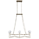 Six Light Linear Pendant<br /><span style="color: