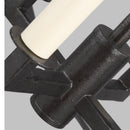 Four Light Lantern<br /><span style="color:#4AB0CE;">Entrega: 10-11 semanas en USA</span><br /><span style="color:#4AB0CE;font-size:60%;">PREGUNTE POR ENTREGA EN PANAMA</span><br />Collection: Thayer<br />Finish: Smith Steel