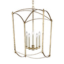 Five Light Lantern<br /><span style="color:#4AB0CE;">Entrega: 4-10 dias en USA</span><br /><span style="color:#4AB0CE;font-size:60%;">PREGUNTE POR ENTREGA EN PANAMA</span><br />Collection: Thayer<br />Finish: Antique Gild