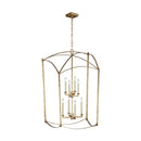 Eight Light Lantern<br /><span style="color:#4AB0CE;">Entrega: 4-10 dias en USA</span><br /><span style="color:#4AB0CE;font-size:60%;">PREGUNTE POR ENTREGA EN PANAMA</span><br />Collection: Thayer<br />Finish: Antique Gild