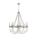 Eight Light Chandelier<br /><span style="color:#4AB0CE;">Entrega: 4-10 dias en USA</span><br /><span style="color:#4AB0CE;font-size:60%;">PREGUNTE POR ENTREGA EN PANAMA</span><br />Collection: Beverly<br />Finish: French Washed Oak / Distressed White Wood
