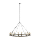 20 Light Chandelier<br /><span style="color:#4AB0CE;">Entrega: 13-14 semanas en USA</span><br /><span style="color:#4AB0CE;font-size:60%;">PREGUNTE POR ENTREGA EN PANAMA</span><br />Collection: Avenir<br />Finish: Weathered Oak Wood / Antique Forged Iron