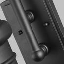 Generation Lighting - OL9004TXB - One Light Outdoor Wall Lantern - Redding Station - Textured Black