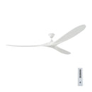 Visual Comfort Fan - 3MAVR88RZW - 88" Ceiling Fan - Maverick - Matte White