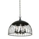 Kalco - 404750NI - Five Light Pendant - Ludlow - Natural Iron