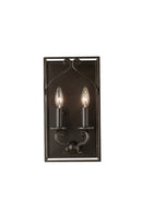 Kalco - 508220HB - Two Light Wall Sconce - Somers - Heirloom Bronze