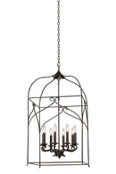 Kalco - 508252HB - Eight Light Pendant - Somers - Heirloom Bronze