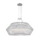 Kalco - 508452CH - Six Light Pendant - Taza - Chrome