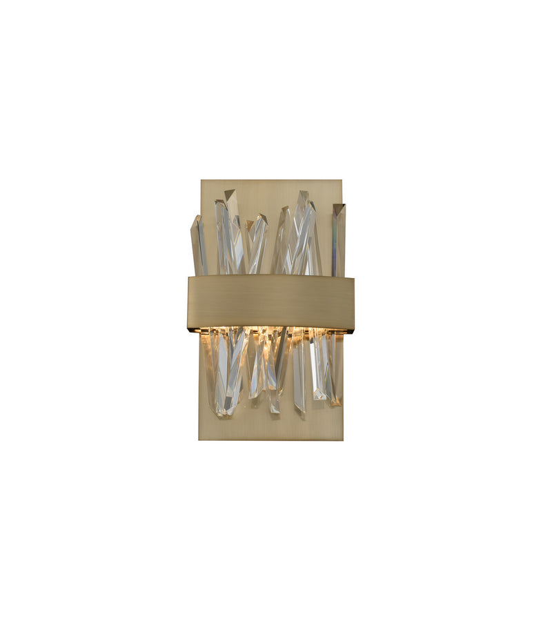 Allegri - 030220-038 - LED Wall Sconce - Glacier - Brushed Champagne Gold