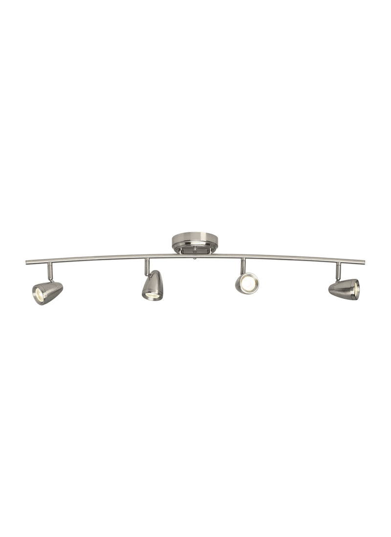 Generation Lighting. - 2637204S-962 - LED Track Fixture - Talida - Brushed Nickel