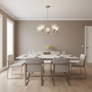 Generation Lighting - 3214505-962 - Five Light Chandelier - Belton - Brushed Nickel