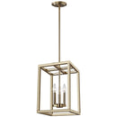 Generation Lighting - 5134503EN-848 - Three Light Hall / Foyer - Moffet Street - Satin Brass