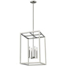 Generation Lighting - 5134504EN-962 - Four Light Hall / Foyer - Moffet Street - Brushed Nickel