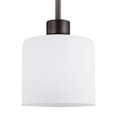 Generation Lighting - 6128801EN3-710 - One Light Mini-Pendant - Canfield - Bronze