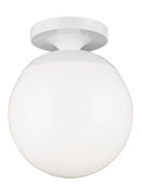 Visual Comfort Studio - 7518EN3-15 - One Light Wall / Ceiling Semi-Flush Mount - Leo - Hanging Globe - White