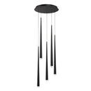 Modern Forms - PD-41705R-BK - LED Pendant - Cascade - Black