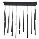 Modern Forms - PD-41823L-BK - LED Pendant - Cascade - Black