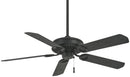 Minka Aire - F589-TCL - 54" Ceiling Fan - Sundowner - Textured Coal Black