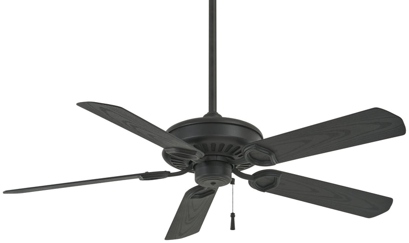 Minka Aire - F589-TCL - 54" Ceiling Fan - Sundowner - Textured Coal Black