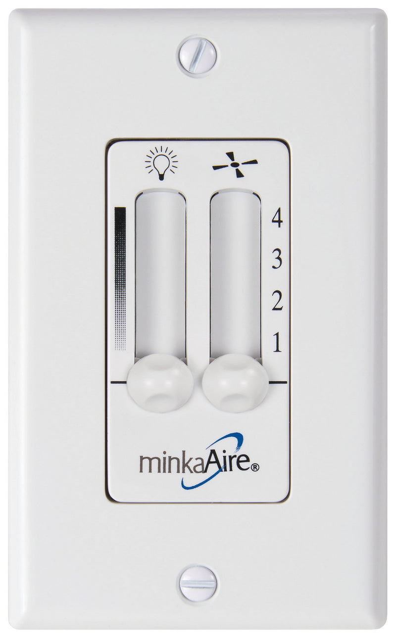 Minka Aire - WC110L - Wall Mount Fan Control - Spacesaver - White