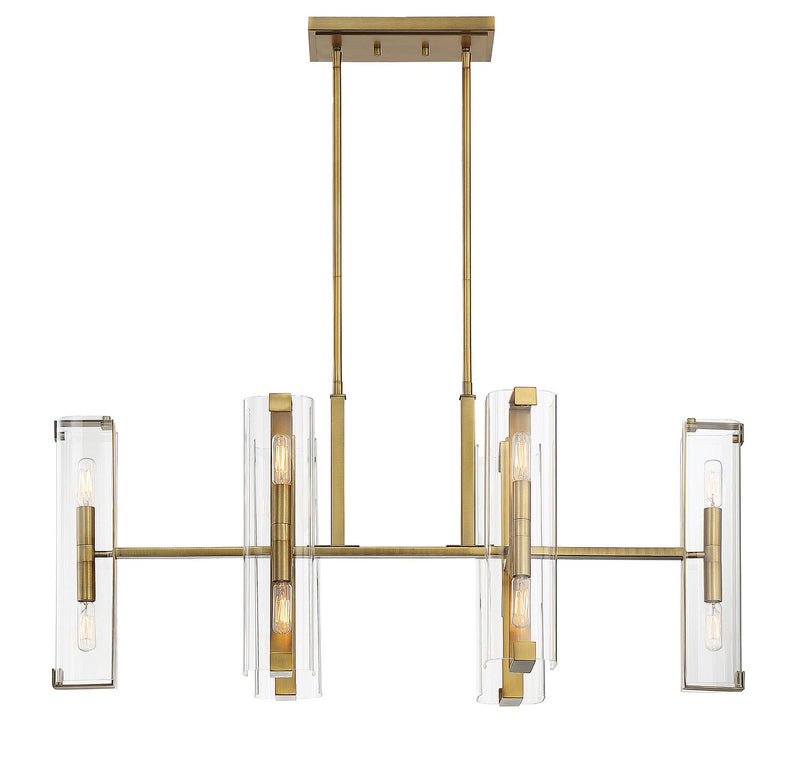 Savoy House - 1-9773-12-322 - 12 Light Chandelier - Winfield - Warm Brass