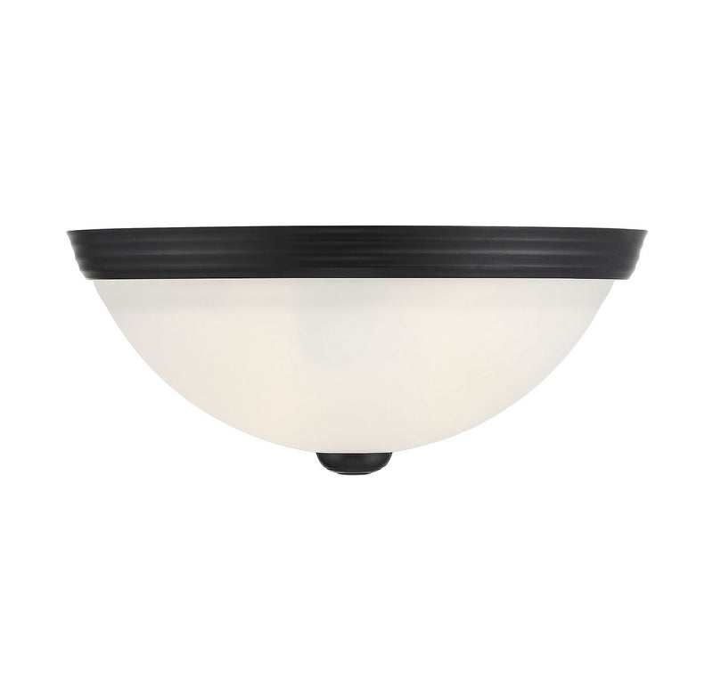 Savoy House - 6-780-11-BK - Two Light Flush Mount - Flush mount - Matte Black