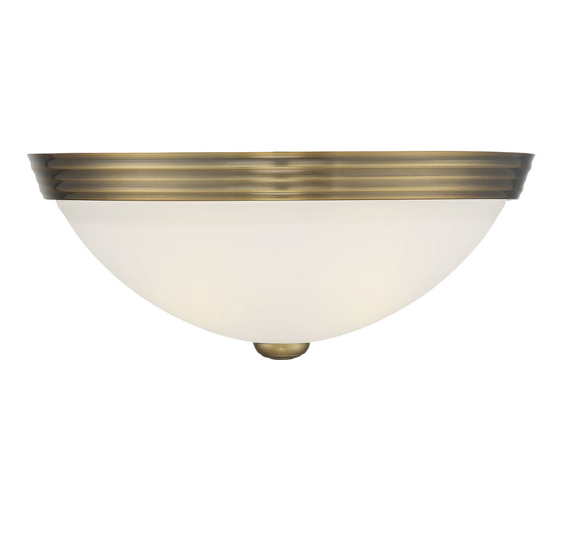 Savoy House - 6-780-13-322 - Two Light Flush Mount - Flush Mount - Warm Brass