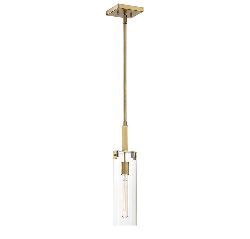 One Light Mini Pendant<br /><span style="color:#4AB0CE;">Entrega: 1-2 semanas en USA</span><br /><span style="color:#4AB0CE;font-size:60%;">PREGUNTE POR ENTREGA EN PANAMA</span><br />Collection: Winfield<br />Finish: Warm Brass