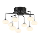 LED Chandelier<br /><span style="color:#4AB0CE;">Entrega: 4-10 dias en USA</span><br /><span style="color:#4AB0CE;font-size:60%;">PREGUNTE POR ENTREGA EN PANAMA</span><br />Collection: George's Web<br />Finish: Bronze With Gold Dust
