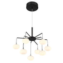 George Kovacs - P8236-671-L - LED Chandelier - George's Web - Bronze With Gold Dust